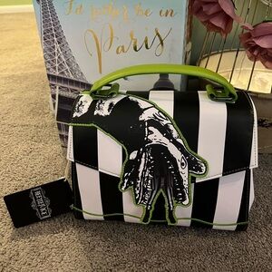 Loungefly Beetlejuice Sandworm Handbag